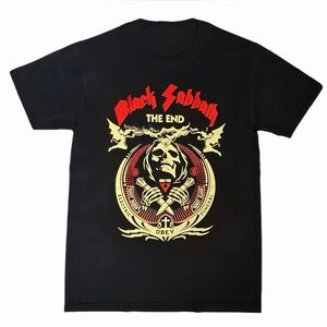 New "Black Sabbath The End" Graphic T-Shirt Small–3XL